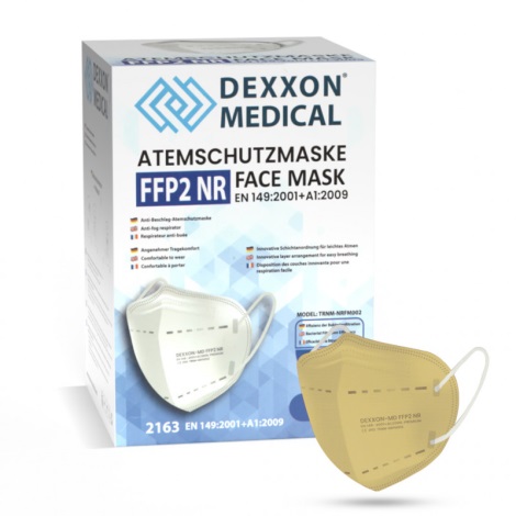 DEXXON MEDICAL Mascherina FFP2 NR beige 1pz