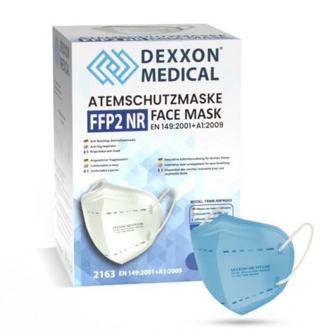 DEXXON MEDICAL Mascherina FFP2 NR Pacific Blu 1 pz