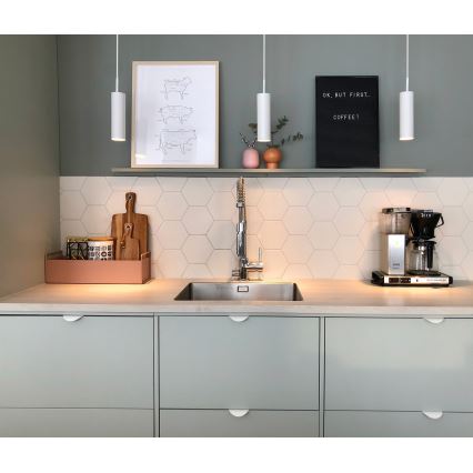 DFTP by Nordlux - Lampada a sospensione con cavo MIB 1xGU10/8W/230V bianco