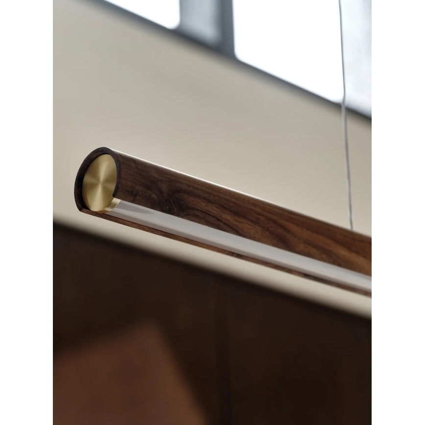 DFTP by Nordlux - lampada a sospensione LED dimmerabile con cavo AKENO LED/25W/230V 3000K frassino