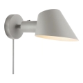 DFTP by Nordlux - Lampada da parete STAY 1xE27/60W/230V grigia
