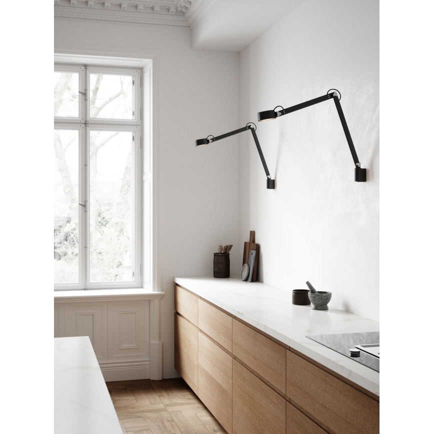DFTP by Nordlux - Lampada da tavolo LED dimmerabile con funzione Touch 3v1 NOBU LED/9W/230V nero
