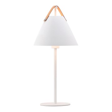 DFTP by Nordlux - Lampada da tavolo STRAP 1xE27/40W/230V bianca