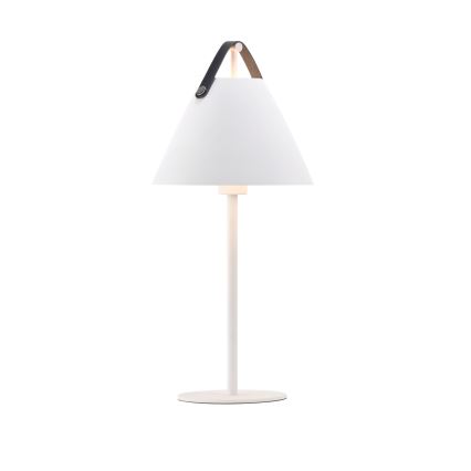 DFTP by Nordlux - Lampada da tavolo STRAP 1xE27/40W/230V bianca