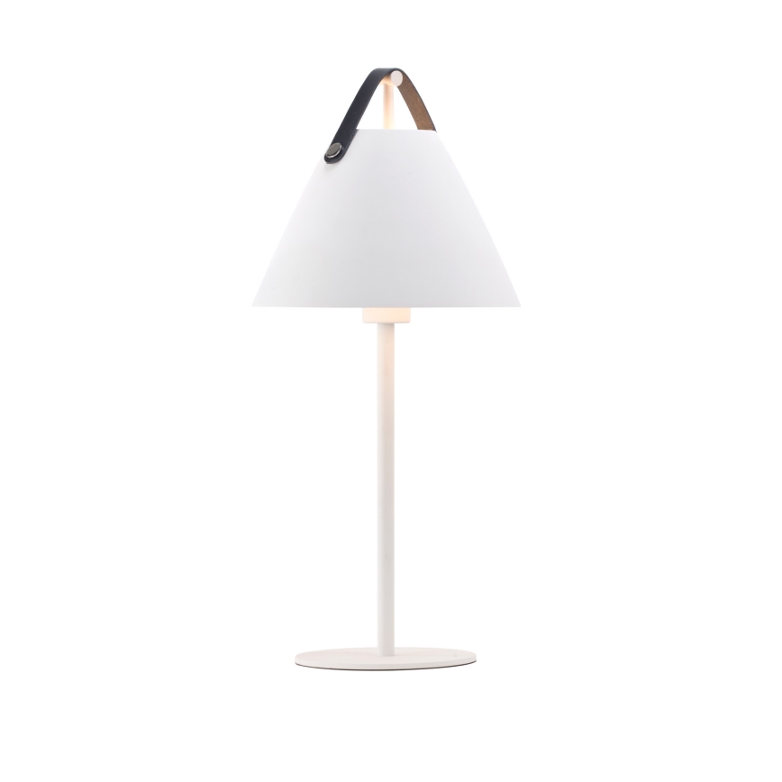DFTP by Nordlux - Lampada da tavolo STRAP 1xE27/40W/230V bianca