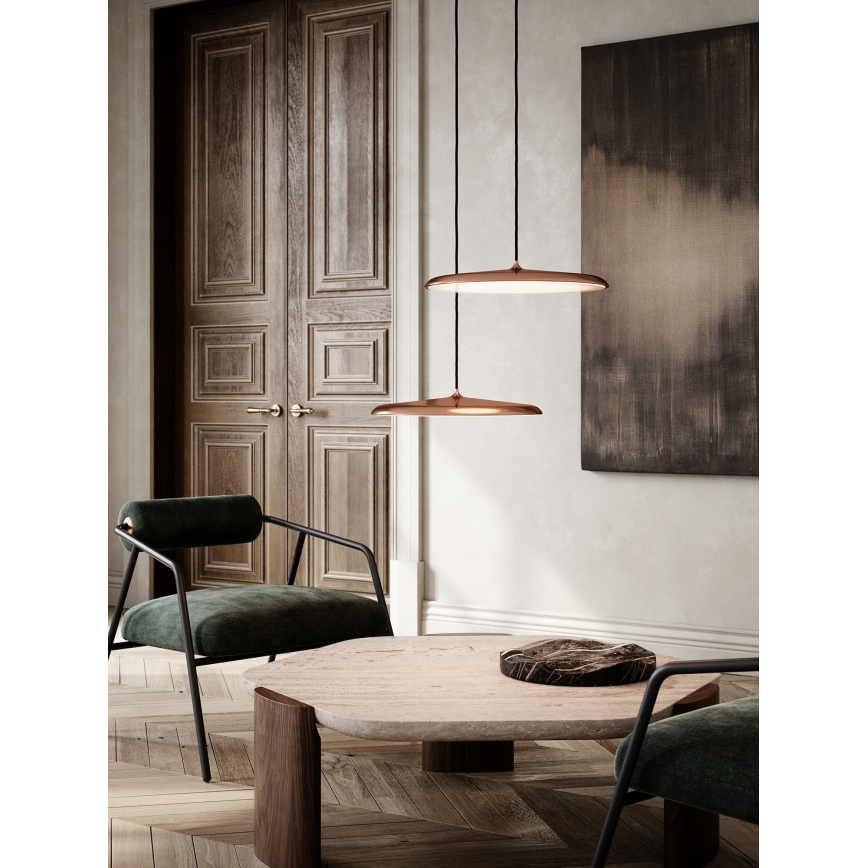 DFTP by Nordlux - Lampadario a sospensione con filo LED dimmerabile ARTIST LED/24W/230V diametro 40 cm rame