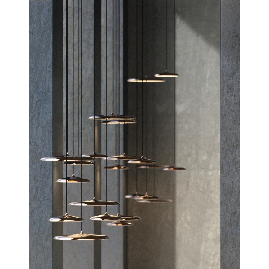 DFTP by Nordlux - Lampadario dimmerabile a sospensione con cavo ARTIST LED/14W/230V 3000K