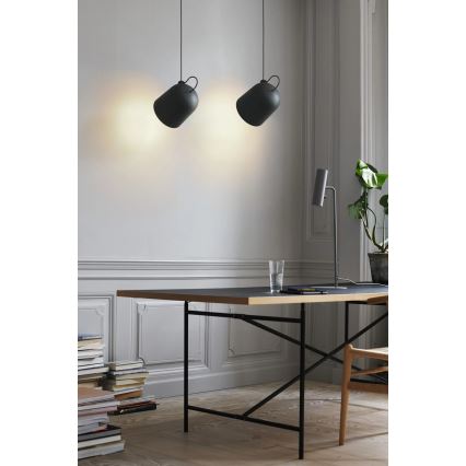 DFTP by Nordlux - Lampadario sospeso a cavo ANGLE 1xE27/25W/230V nero