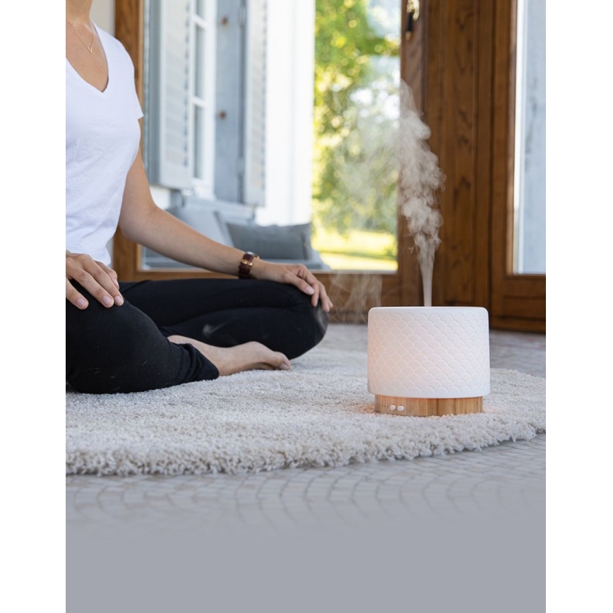 Diffusore Aroma Ultrasonico LED Lanaform 5V 280 ml USB