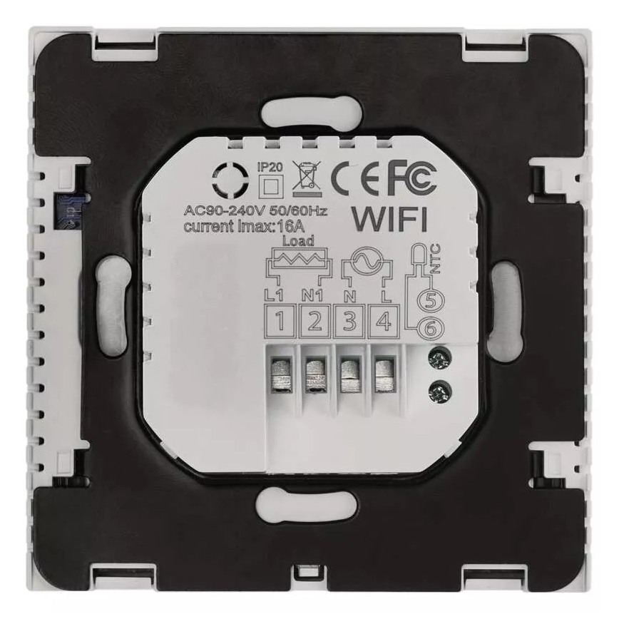 Digital termostato per il riscaldamento a pavimento GoSmart 230V/16A Wi-Fi Tuya
