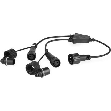 Diramatore per illuminazione natalizia con connettori IP44 0,4 m
