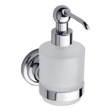 Dispenser di sapone 7,5x15 cm argento/oro