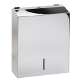 Dispenser per asciugamani 28x35 cm in acciaio inox, finitura argento