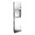 Dispenser per asciugamani 31x122,5 cm inox/argento