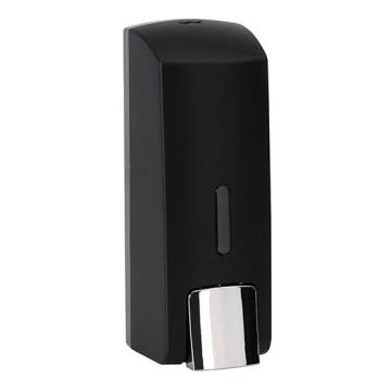 Dispenser per sapone 6,5 x 18,5 cm, nero