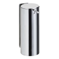 Dispenser per sapone 6,6x16,5 cm acciaio inox/argento