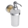 Dispenser per sapone 8x19 cm argento/oro