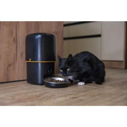 Distributore automatico di mangime con microfono e camera 4l/5V/3xD Wi-Fi