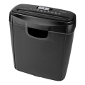 Distruggidocumenti per fogli A4, capacità 10 l, 230V, nero