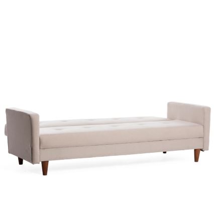 Divano a due posti NARA crema/beige