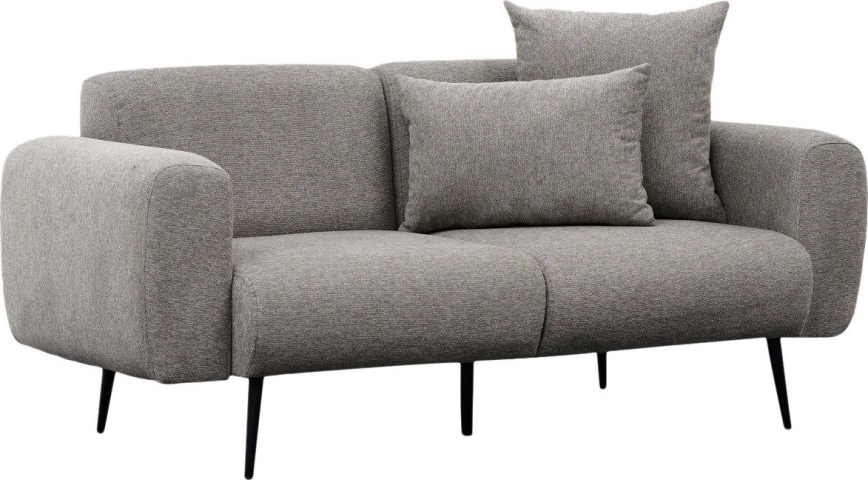 Divano a due posti PISA grigio chiaro