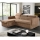 Divano angolare a L con contenitore BEJA beige, lato sinistro, trasformabile