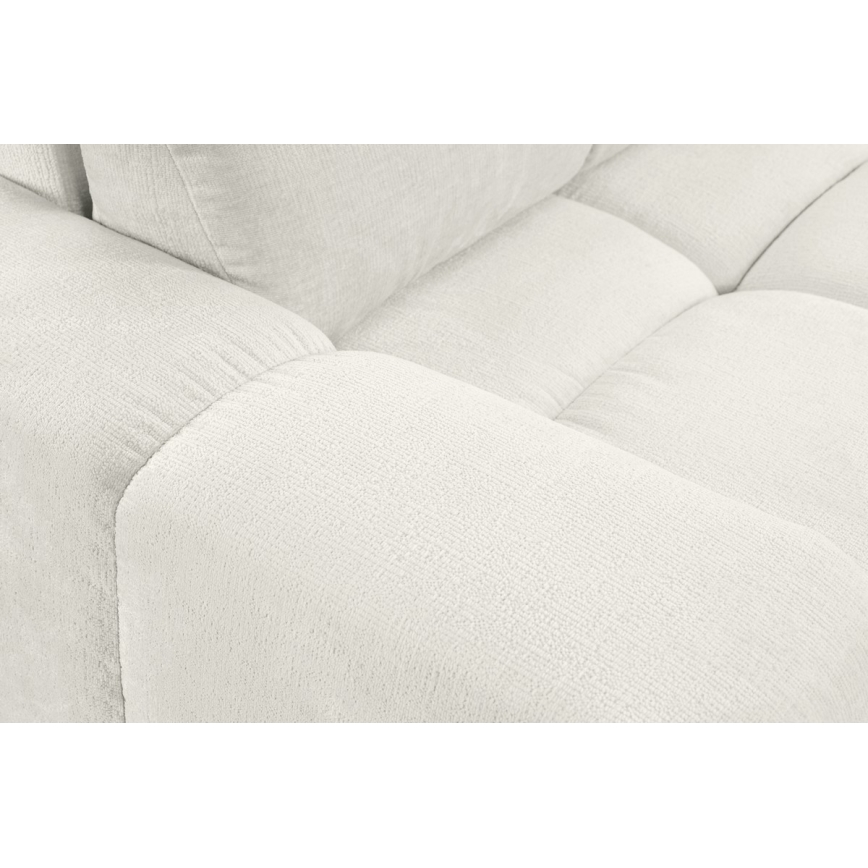 Divano imbottito pieghevole a tre posti con contenitore ALMADA beige