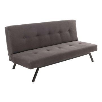 Divano letto 2 posti BAKU grigio