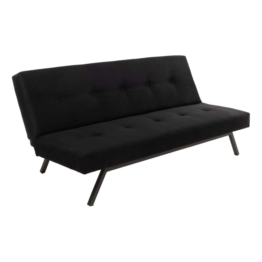 Divano letto 2 posti BAKU nero