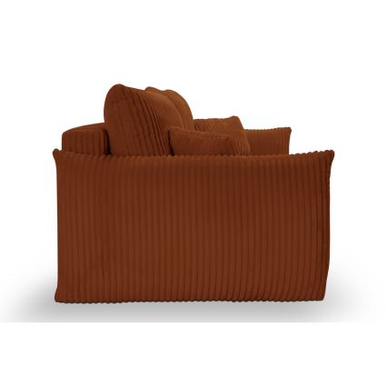 Divano letto 2 posti FRIDA marrone