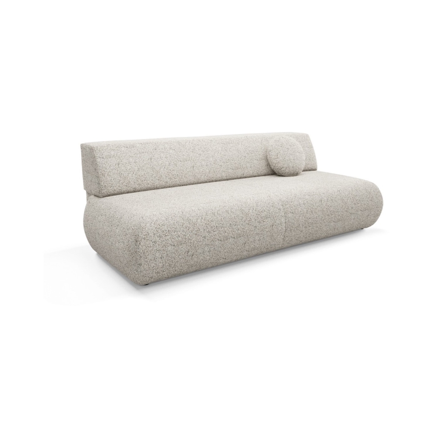 Divano letto 3 posti con contenitore PRATO beige