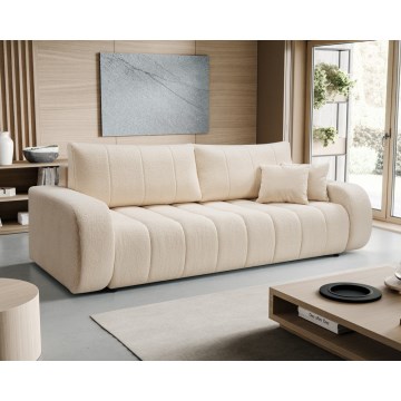 Divano letto 3 posti DESIO beige
