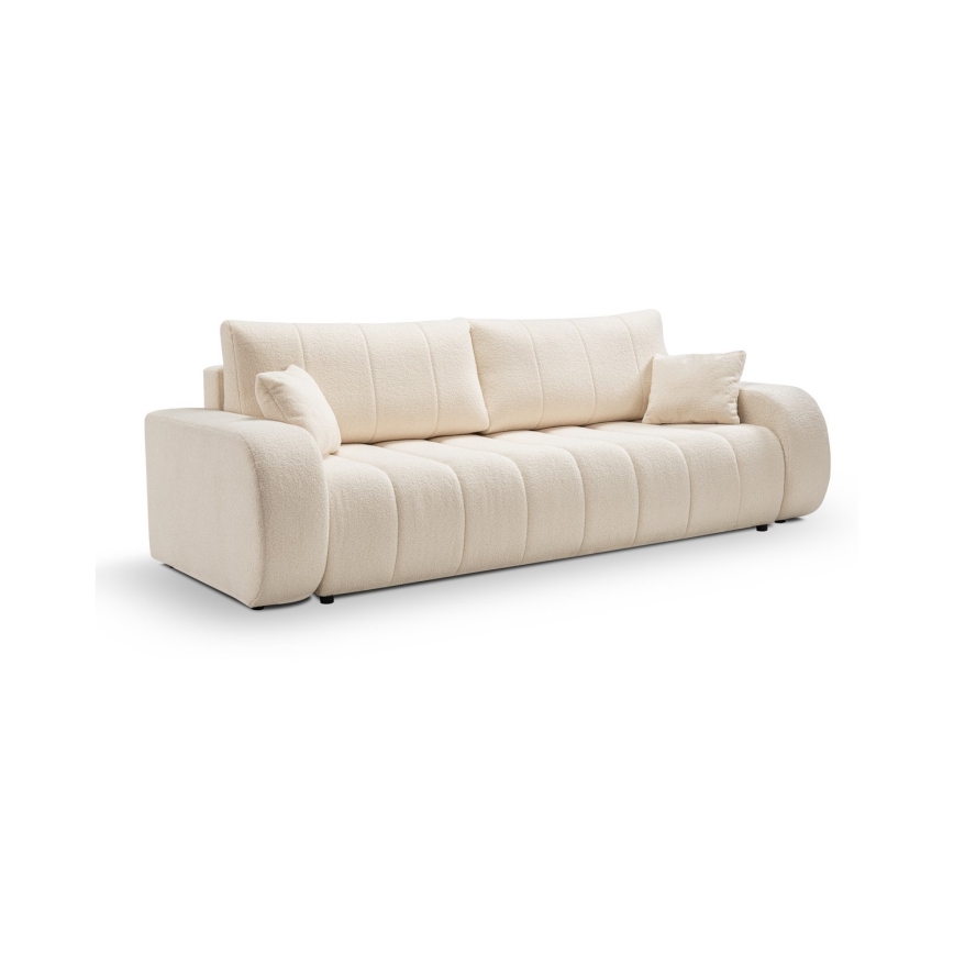 Divano letto 3 posti DESIO beige