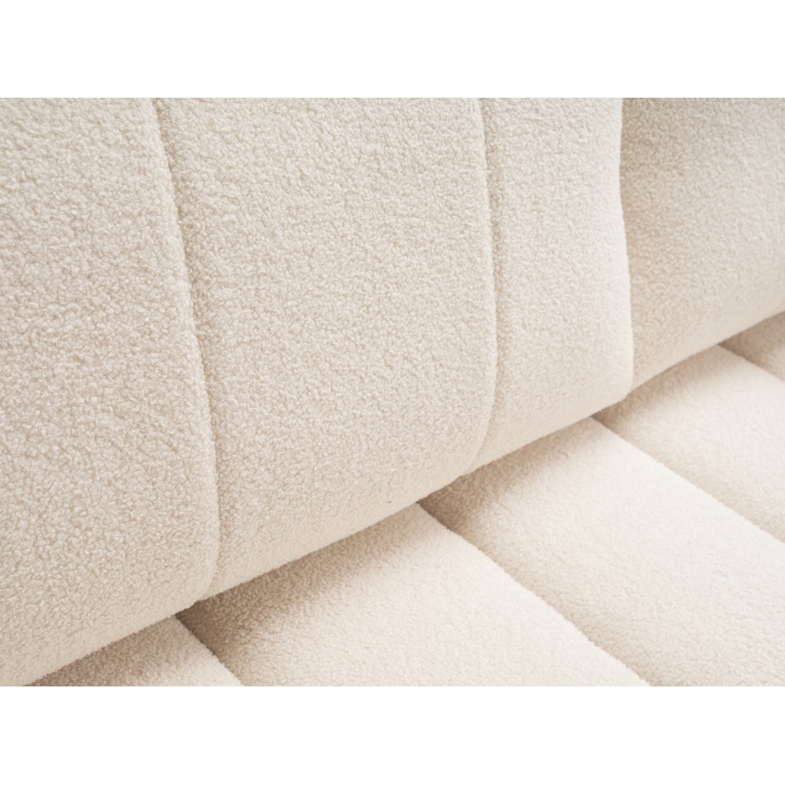 Divano letto beige a tre posti DESIO