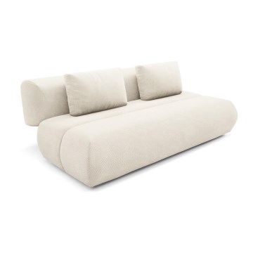 Divano letto 3 posti FANO crema