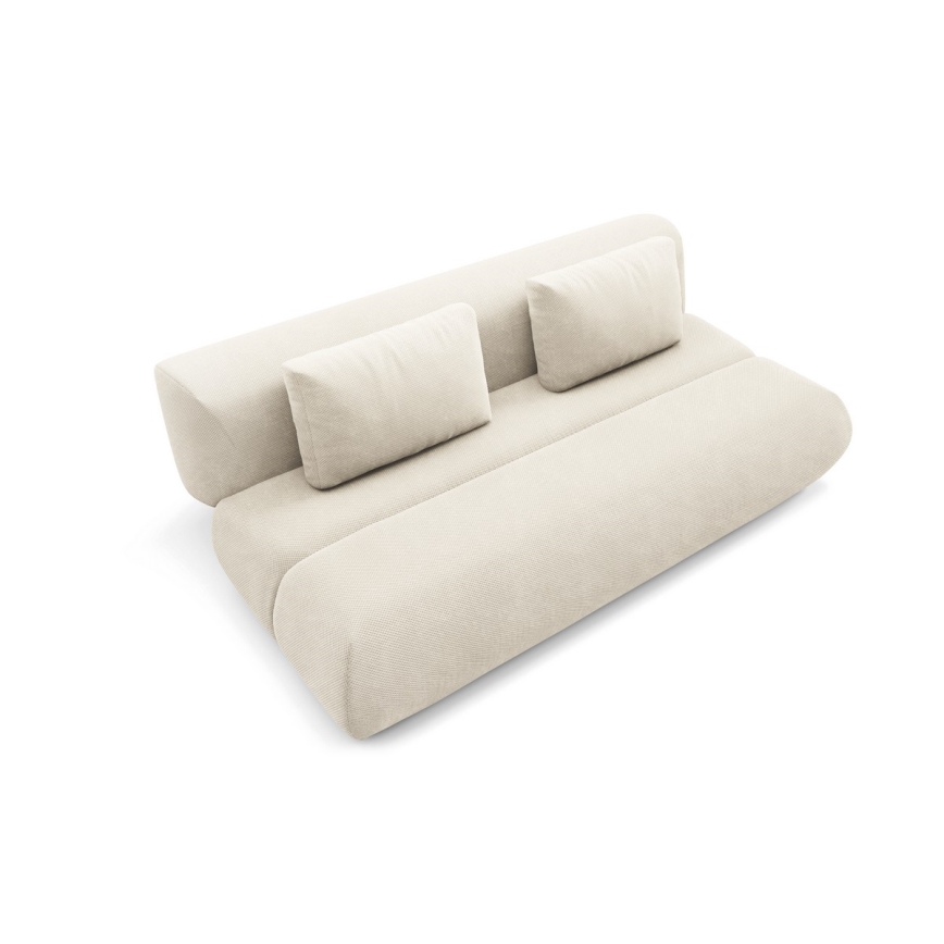 Divano letto 3 posti FANO crema