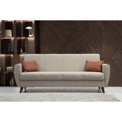 Divano letto 3 posti KORFU beige
