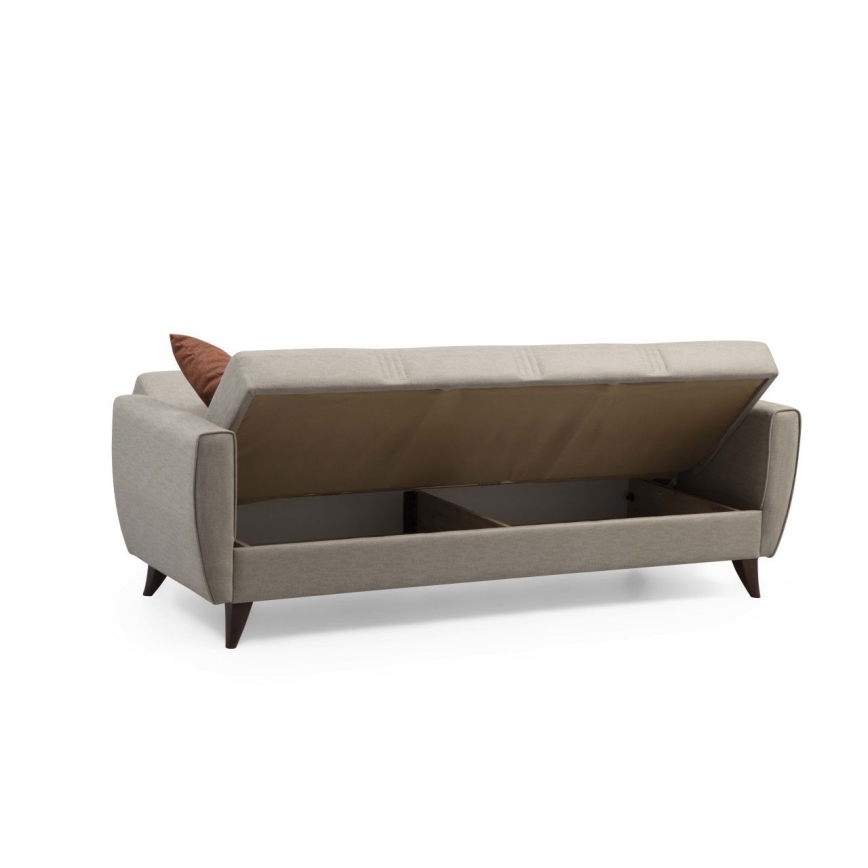 Divano letto 3 posti KORFU beige