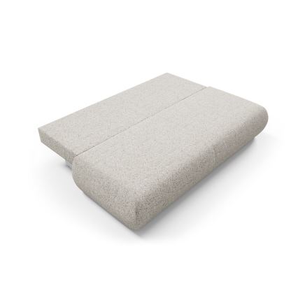 Divano letto a tre posti con contenitore PRATO beige
