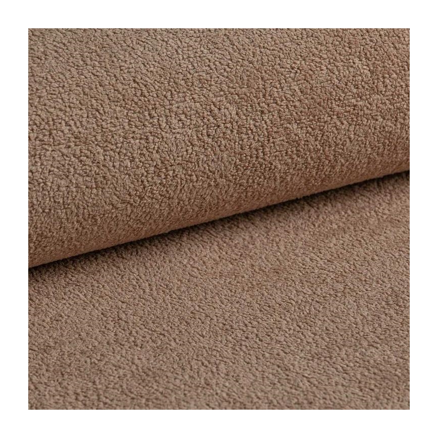 Divano letto angolare a L con contenitore CASTELO, angolo destro, beige