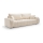 Divano letto beige a tre posti DESIO