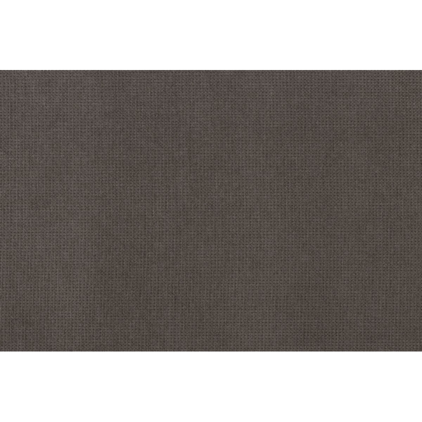 Divano letto con contenitore e pouf PALERMO marrone, lato sinistro