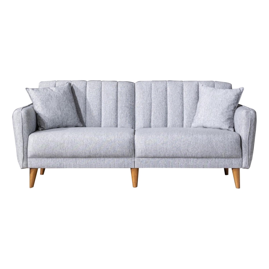 Divano letto due posti KITO grigio
