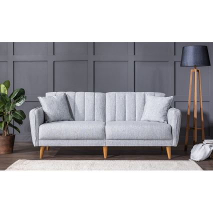 Divano letto due posti KITO grigio