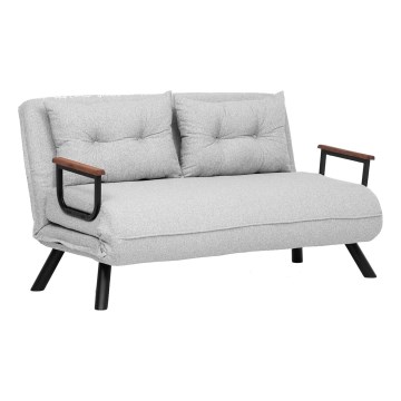 Divano letto due posti QIRA grigio