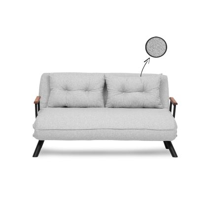 Divano letto due posti QIRA grigio