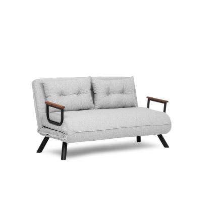 Divano letto due posti QIRA grigio