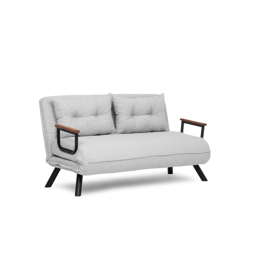 Divano letto due posti QIRA grigio