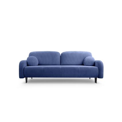 Divano imbottito letto a tre posti CLOUDY blu