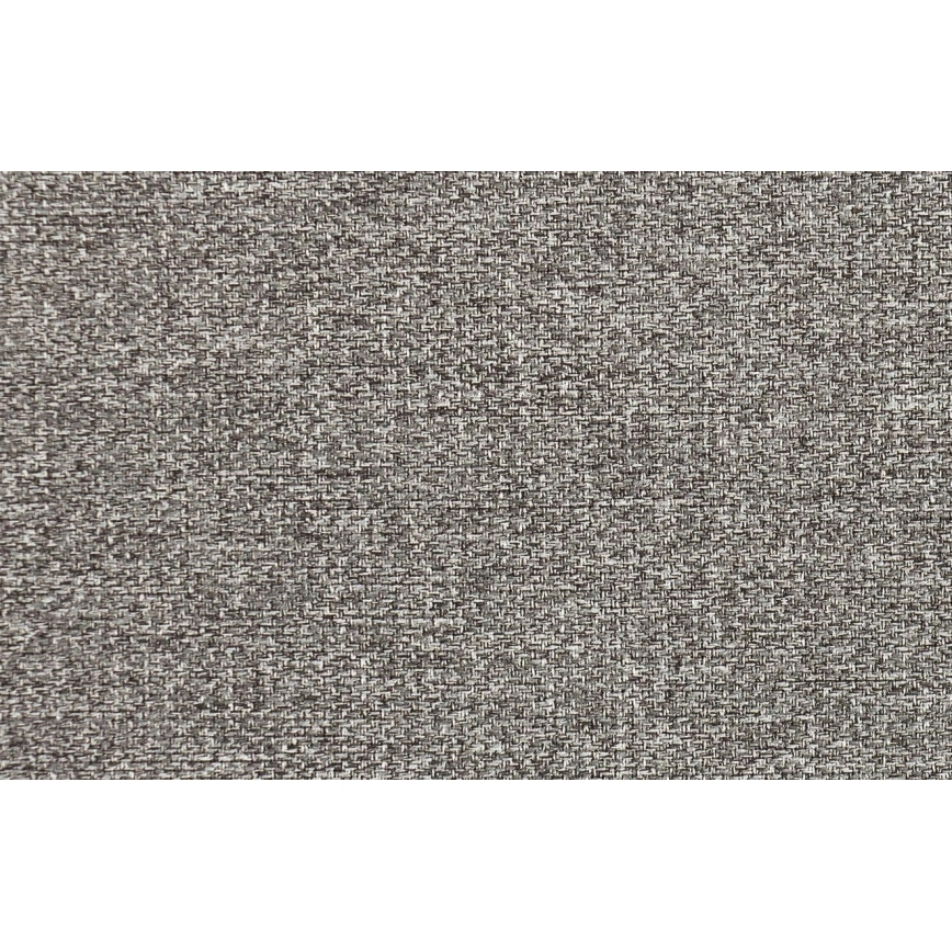 Divano letto imbottito angolare a U YORK, reversibile, grigio/beige/marrone